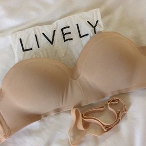 LIVELY wireless strapless bra
